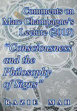 comments on marc champagne’s lecture (2019) 