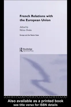 french relations with the european union book cover image