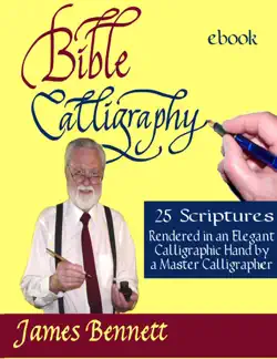 bible calligraphy - 25 scriptures imagen de la portada del libro