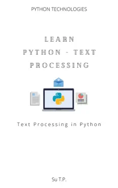 learn python - text processing book cover image