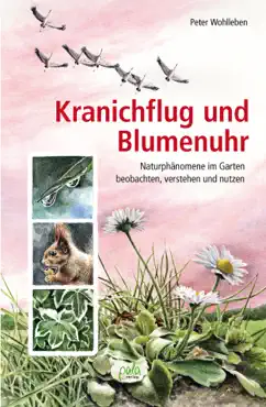 kranichflug und blumenuhr book cover image