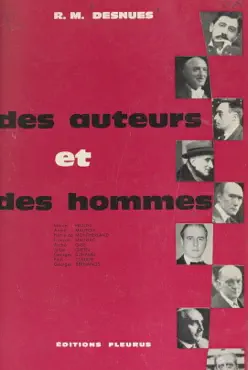 des auteurs et des hommes book cover image