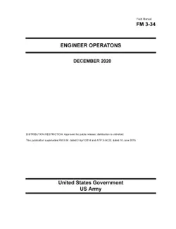 field manual fm 3-34 engineer operations december 2020 book cover image