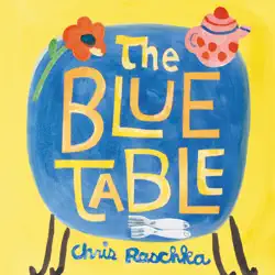the blue table book cover image