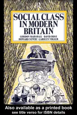 social class in modern britain book cover image