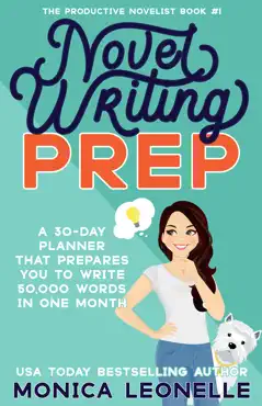 novel writing prep book cover image
