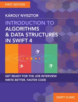 introduction to algorithms and data structures in swift 4 book cover image