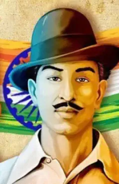 biography of bhagat singh book cover image