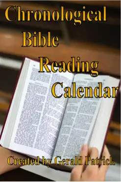 chronological bible reading calendar book cover image