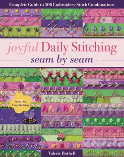 joyful daily stitching seam by seam book cover image
