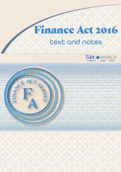 finance act 2016 book cover image