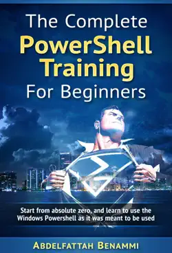 the complete powershell training for beginners book cover image