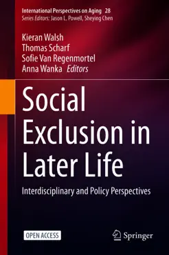 social exclusion in later life imagen de la portada del libro