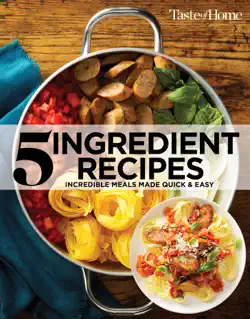 taste of home 5 ingredient cookbook 2e book cover image