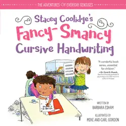 stacey coolidge fancy-smancy cursive handwriting book cover image