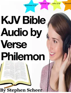 kjv bible audio by verse philemon book cover image