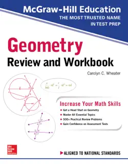 mcgraw-hill education geometry review and workbook book cover image