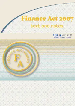 finance act 2007 book cover image