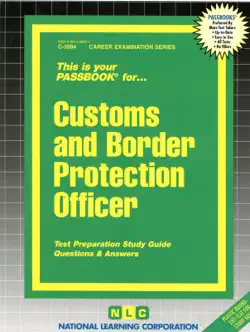 customs and border protection officer book cover image