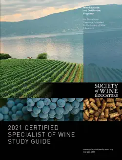 2021 certified specialist of wine study guide book cover image