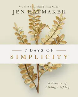 7 days of simplicity book cover image