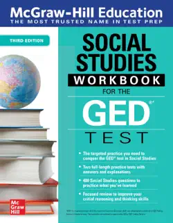mcgraw-hill education social studies workbook for the ged test, third edition book cover image