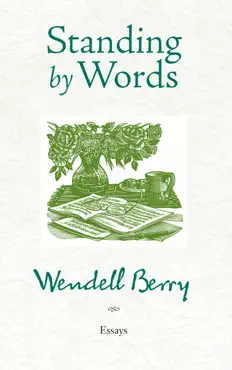 standing by words book cover image