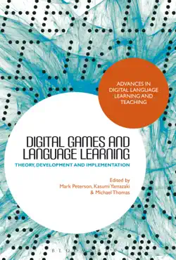 digital games and language learning book cover image