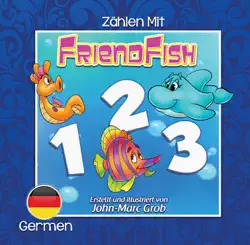 counting in german with friendfish book cover image