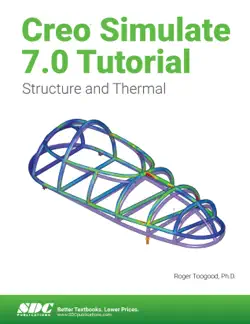 creo simulate 7.0 tutorial book cover image
