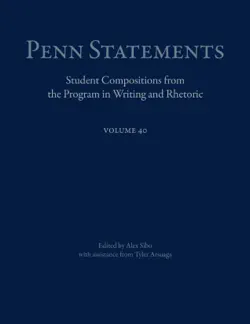 penn statements, vol. 40 book cover image