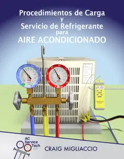 procedimientos de carga y servicio de refrigerante para aire acondicionado book cover image