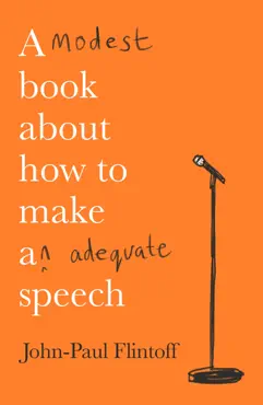 a modest book about how to make an adequate speech book cover image