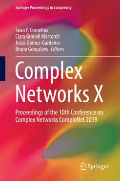 complex networks x book cover image