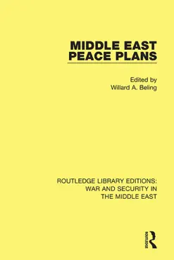 middle east peace plans book cover image