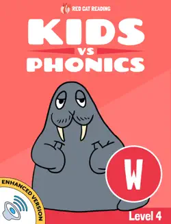 learn phonics: w - kids vs phonics book cover image
