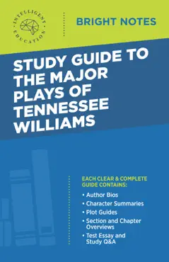 study guide to the major plays of tennessee williams book cover image