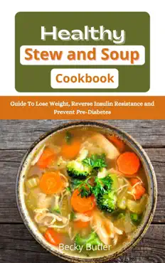 healthy stew and soup cookbook book cover image