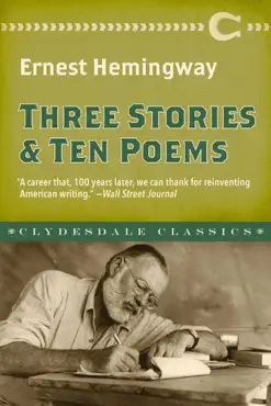 three stories and ten poems book cover image