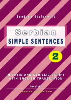 serbian: simple sentences 2 imagen de la portada del libro