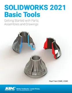 solidworks 2021 basic tools book cover image