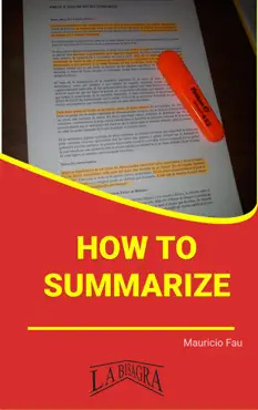 how to summarize book cover image