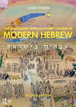 the routledge introductory course in modern hebrew book cover image