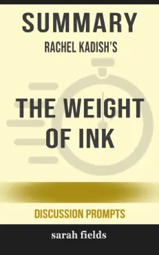 summary: rachel kadish's the weight of ink book cover image
