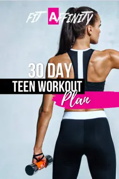 30 day teen workout plan book cover image