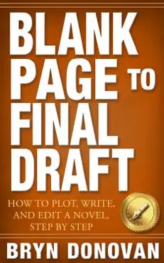 blank page to final draft book cover image