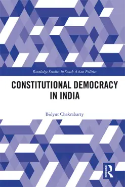 constitutional democracy in india book cover image