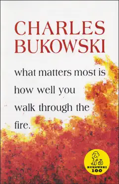what matters most is how well you walk through the fire book cover image