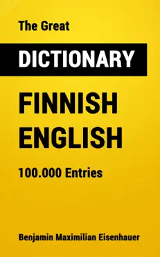 the great dictionary finnish - english book cover image