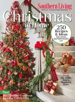 southern living christmas at home book cover image